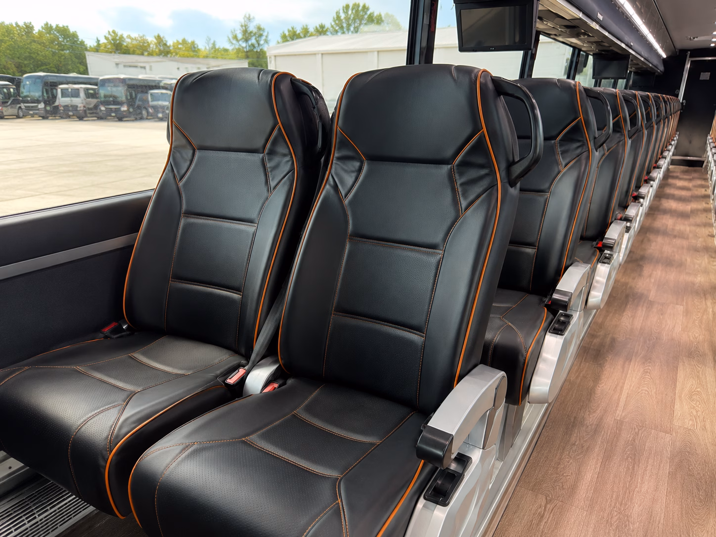 charter buses for downtown dayton wedding venues near kettering