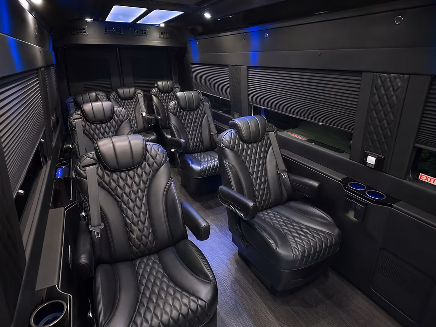 kettering corporate event transportation onboard seating